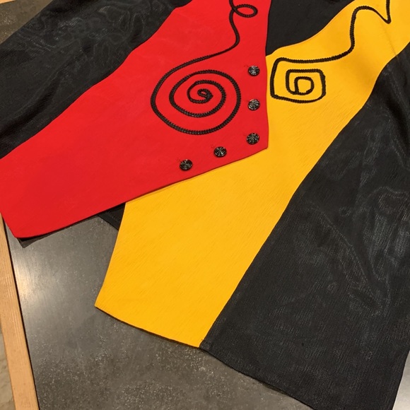 Women’s Vintage Style Formal Abstract Vest - Picture 7 of 10